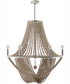 Kayla 6-Light Chandelier Mystic Sand