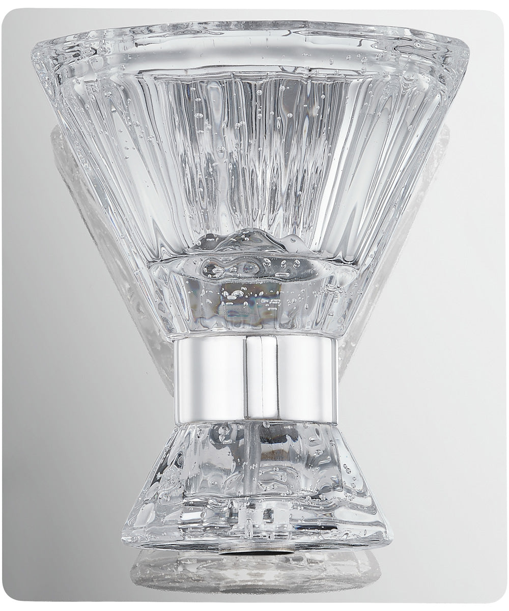 Zuri Small Wall Sconce Polished Chrome