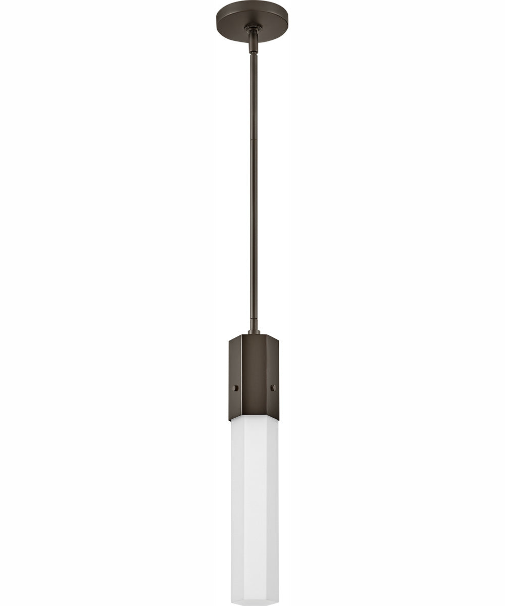 Facet 1-Light Extra Small Pendant in Black Oxide