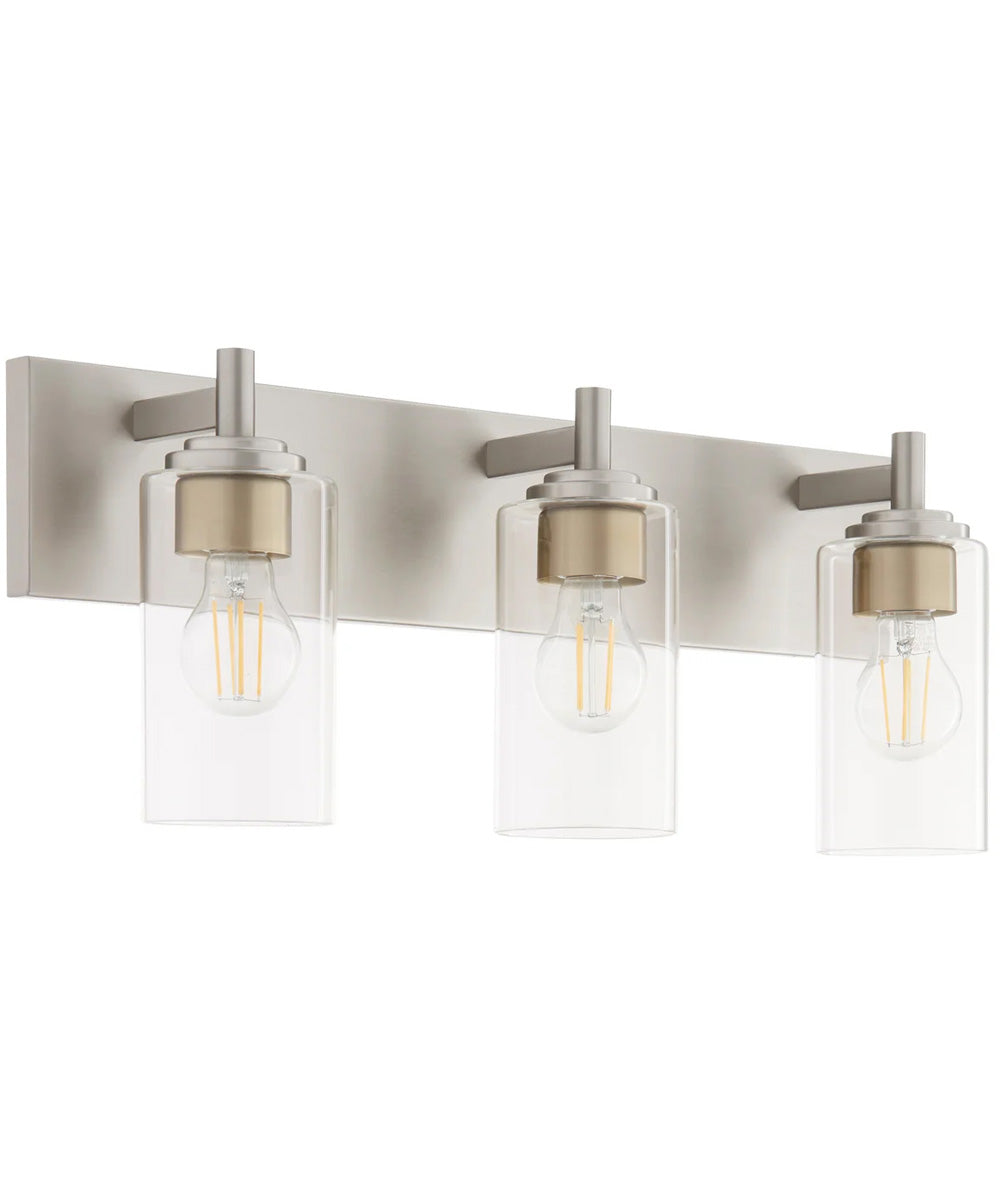 Fallstaff 3-light Bath Vanity Light Satin Nickel