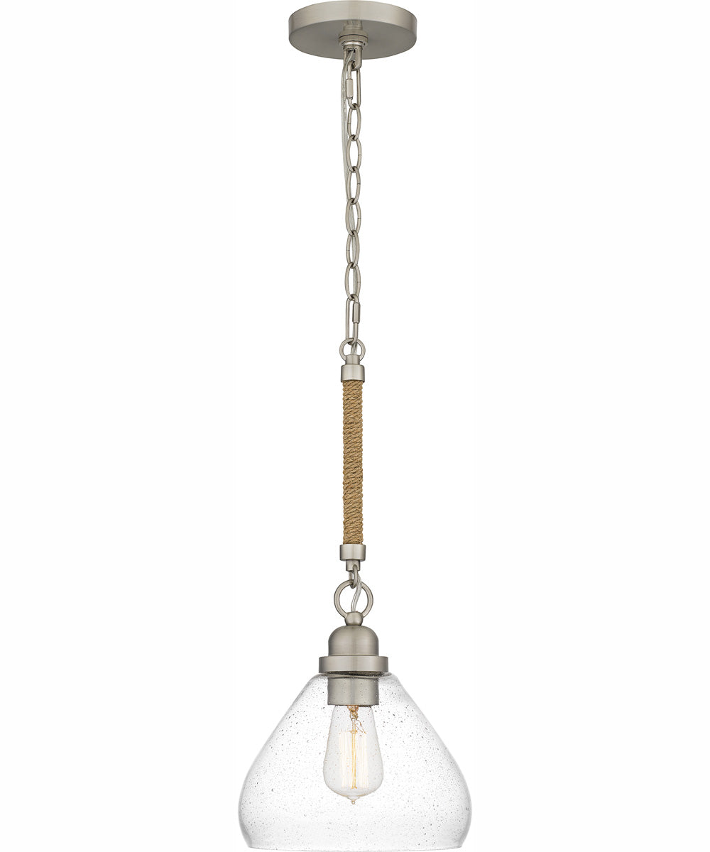 Quoizel Piccolo Pendant Small 1-light Mini Pendant Brushed Nickel