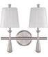 Palmer 2-Light Vanity Brushed Polished Nickel