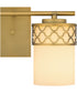 Tenley Medium 2-light Bath Light Aged Brass