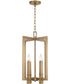 Blake 4-Light Foyer Aged Brass