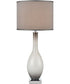 Blanco Table Lamp Grey Smoked Opal/Chrome
