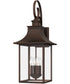Chancellor Extra Large 4-light Outdoor Wall Light Copper Bronze