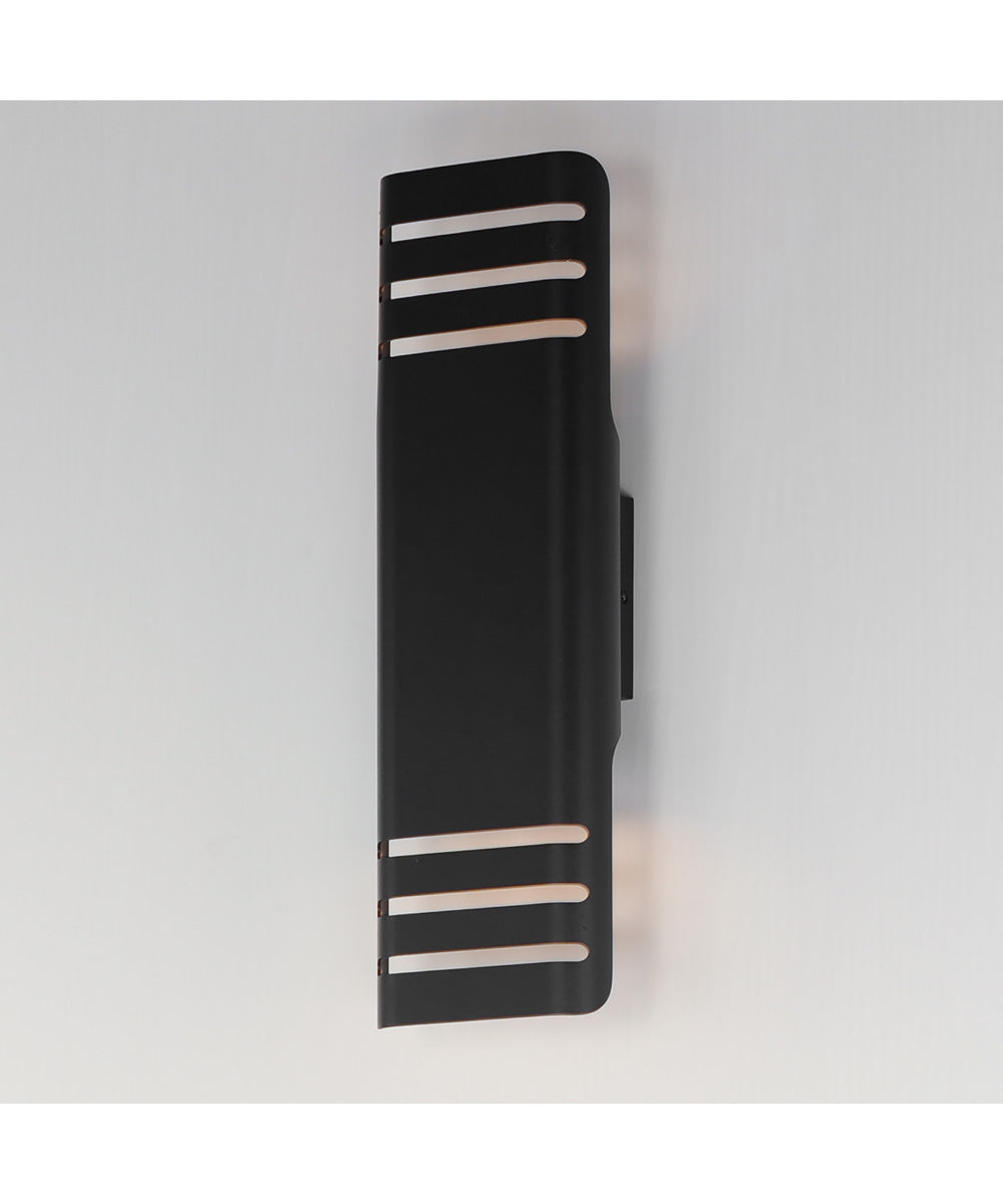 Lightray Large LED Outdoor Wall Lamp Black