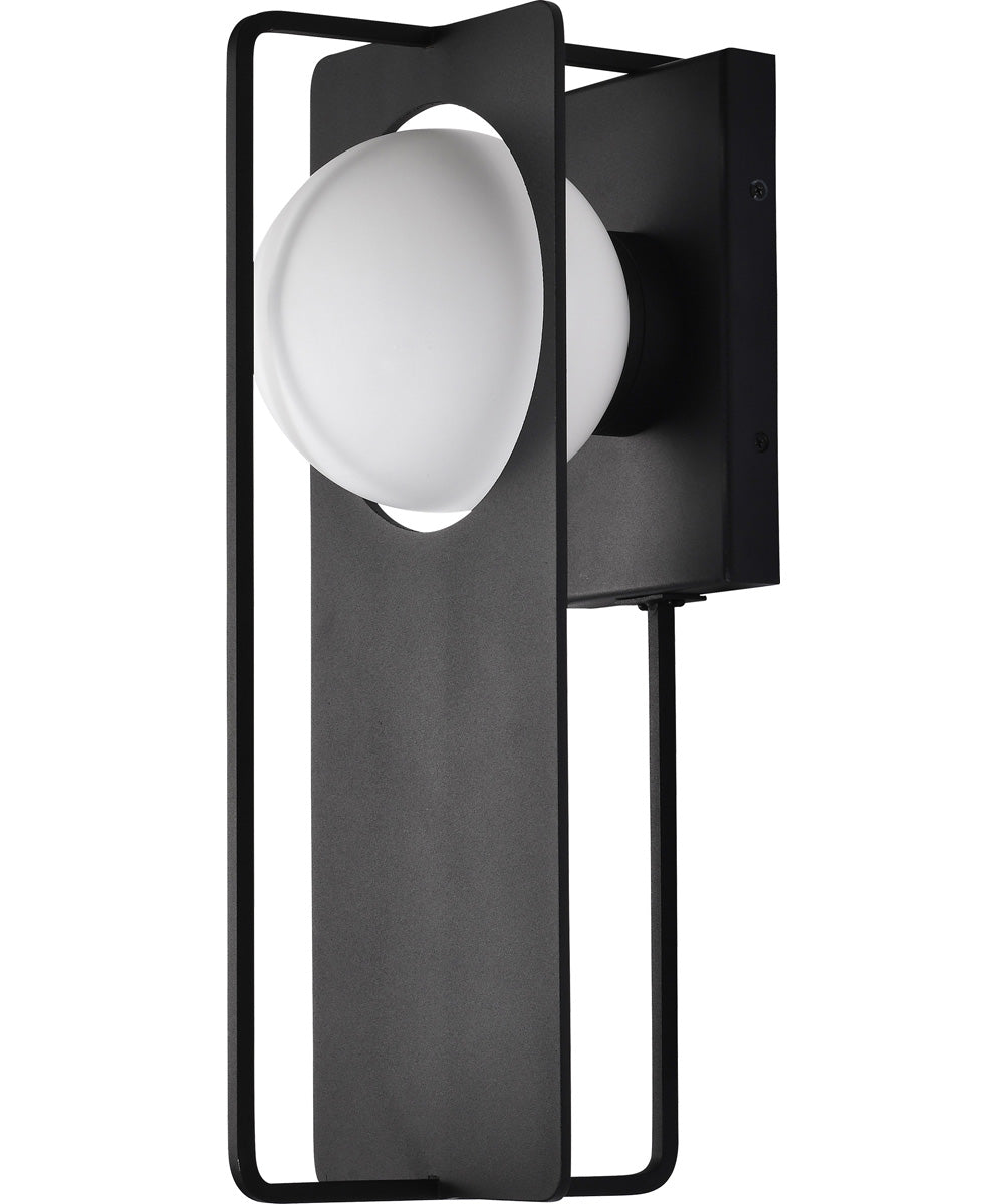 Portal 1-Light Outdoor Matte Black