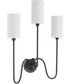 Tamara Day's Charlotte 3-light Wall Mount Light Fixture Matte Black
