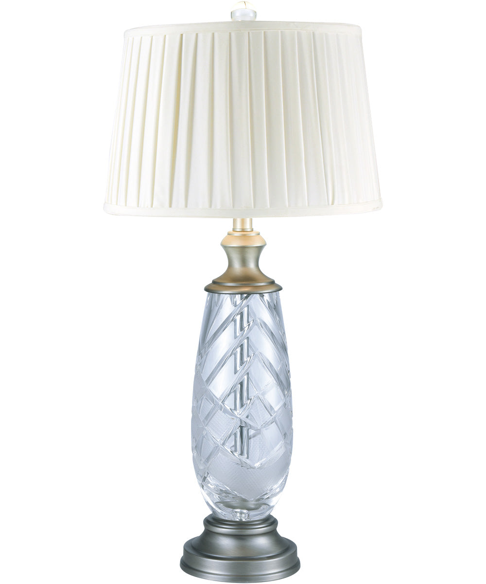 Lake Butler 24% Lead Crystal Table Lamp