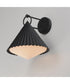 Odette 14 inch Wall Sconce Black