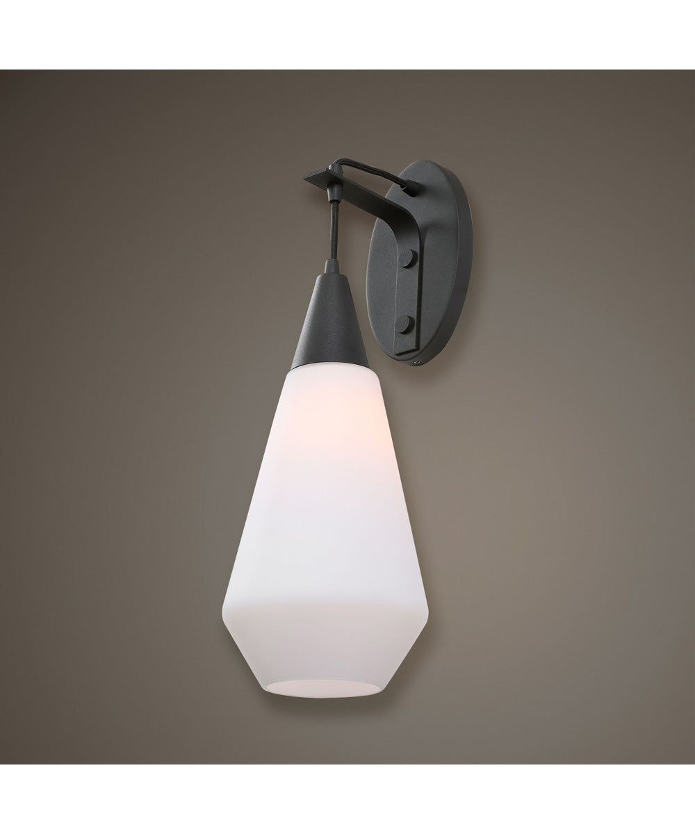 Eichler 1 Light Black Sconce