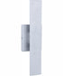 Rens 1-Light Outdoor Wall Lantern Brushed Aluminum