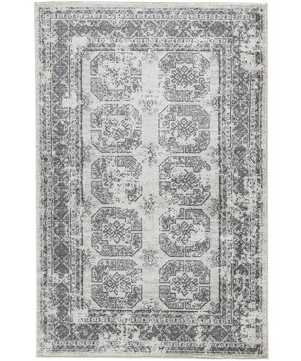 5'x7' W Jirou Medium Rug Gray/Taupe