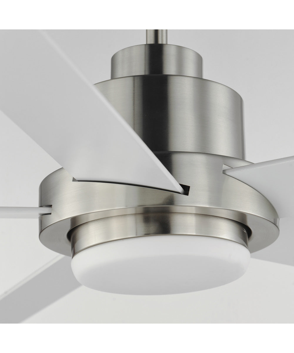 Daisy 60 inch 5-Blade Fan w LED Light Kit Satin Nickel