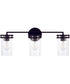 Fuller 3-Light Vanity Matte Black