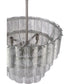 Museo 9-Light Pendant Brushed Polished Nickel
