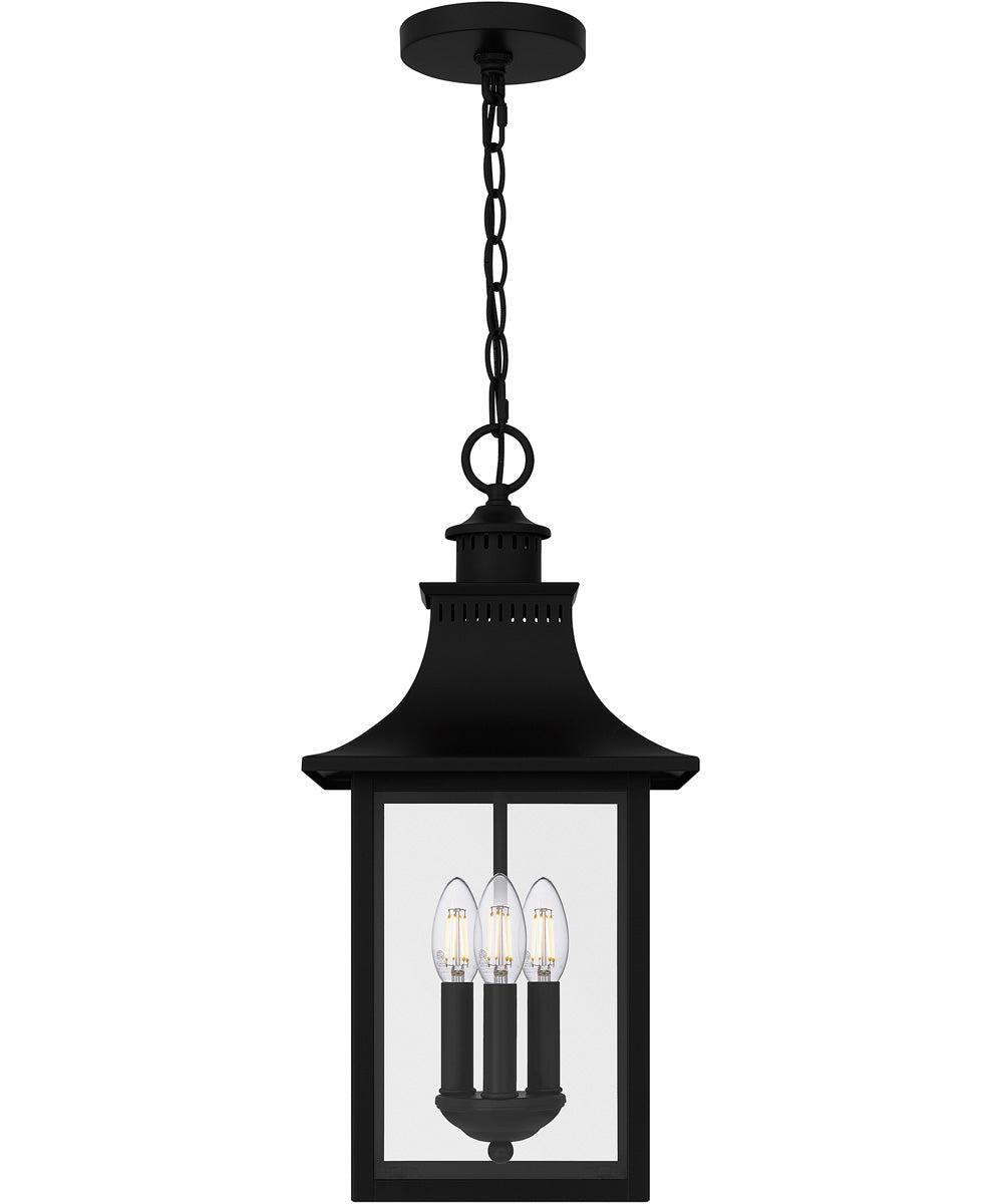Chancellor 3-light Mini Pendant Mystic Black