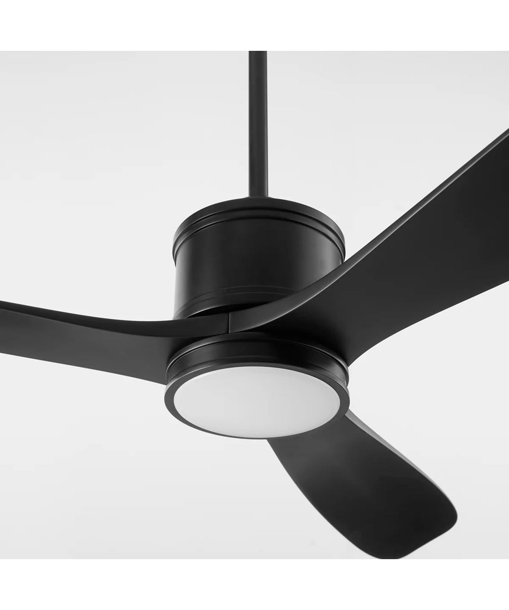 58" Portland Patio Ceiling Fan Matte Black