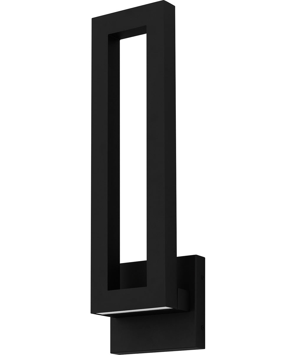 Pompeii Large Outdoor Wall Light Earth Black