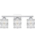 Gibson Large 3-light Bath Light Polished Chrome