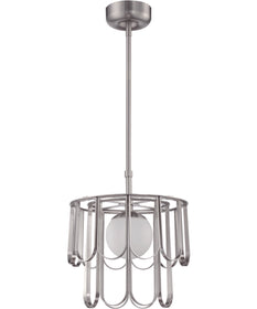 Melody 1-Light Pendant Brushed Polished Nickel