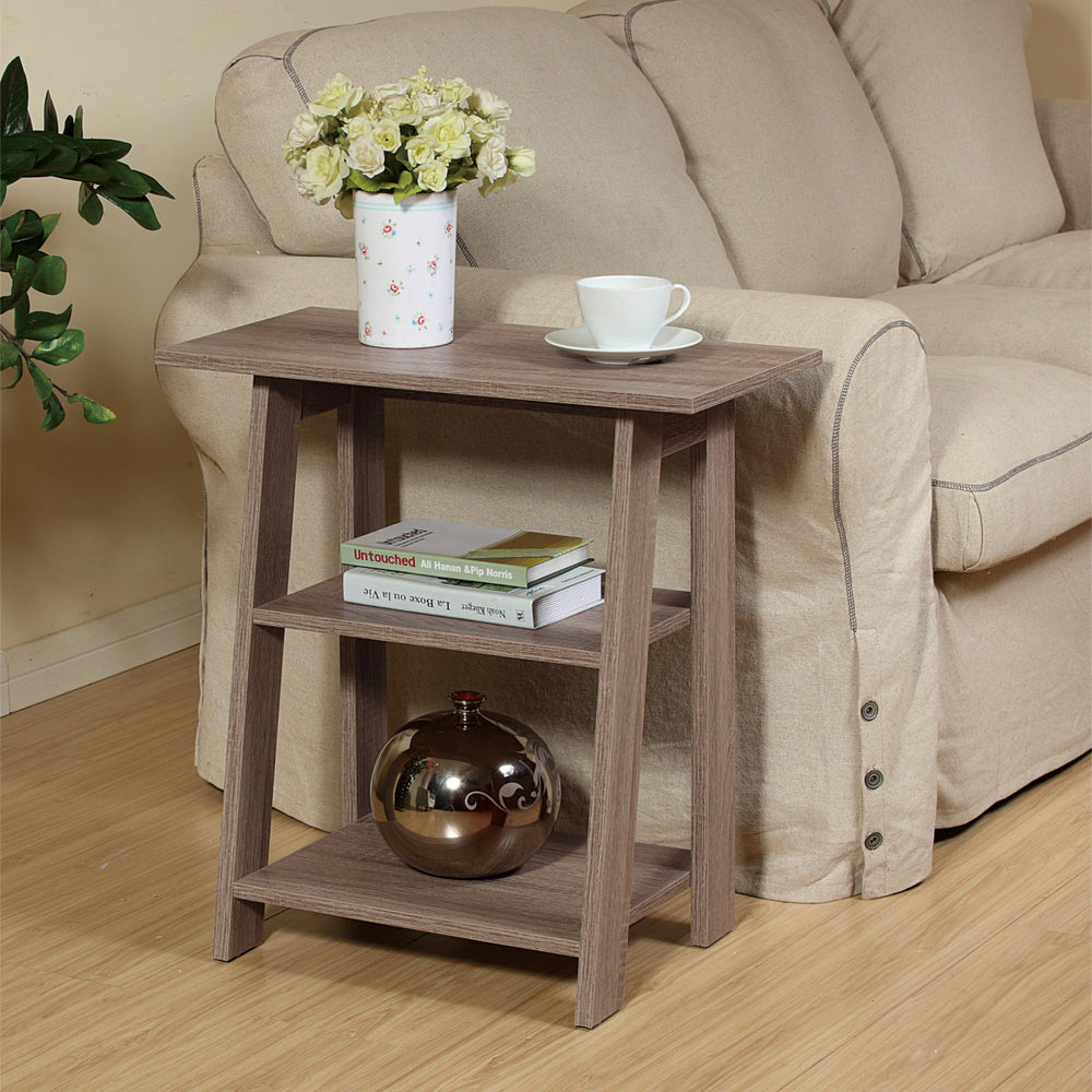 Gray Rustic Side Table (Ladder Side Table) 11450RG