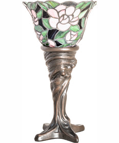 15" High Begonia Mini Lamp