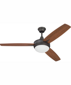 52" Targas 52" 1-Light Ceiling Fan Espresso