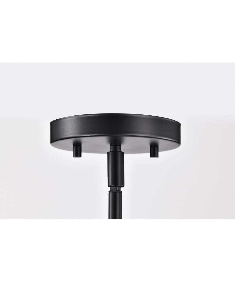 Yorktown 1-Light Pendant Matte Black