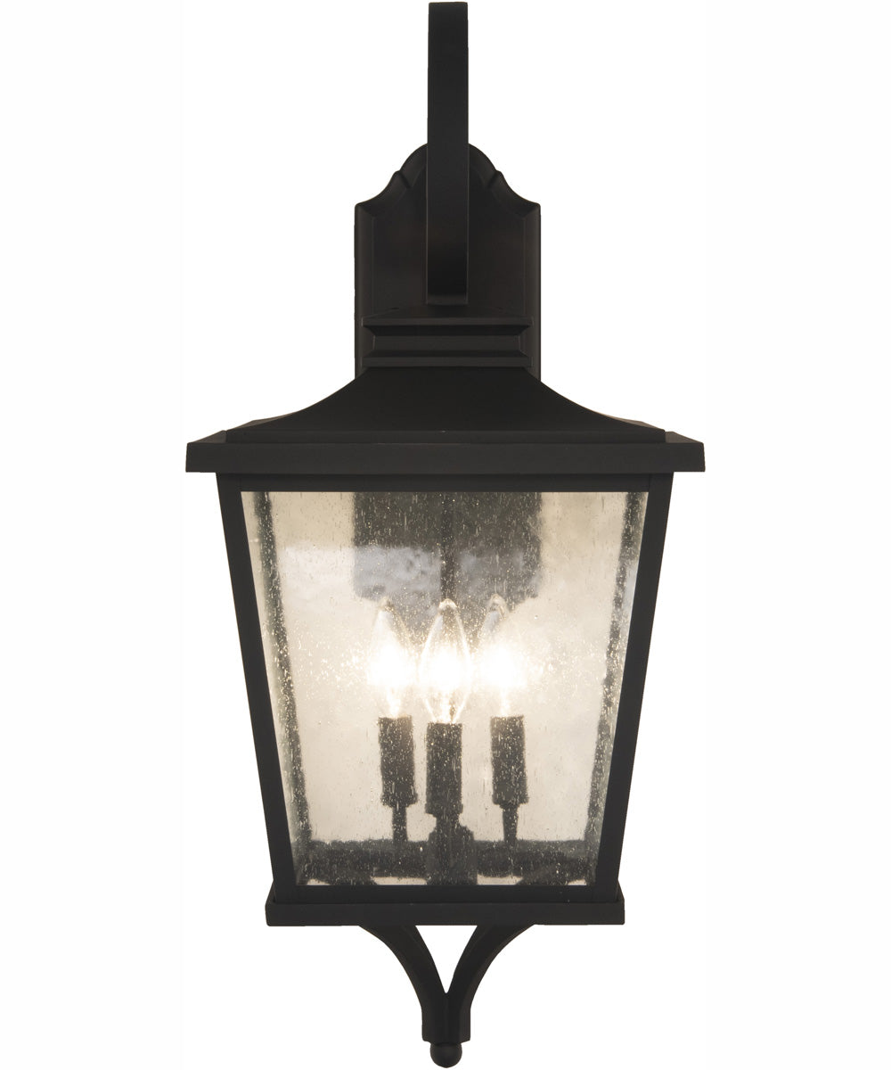 Tillman 3-Light Outdoor Wall Lantern Matte Black