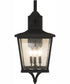 Tillman 3-Light Outdoor Wall Lantern Matte Black
