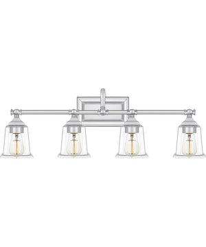 Nicholas Extra Large 4-light Bath Light Polished Chrome