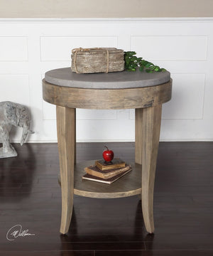 29"H Deka Round Accent Table