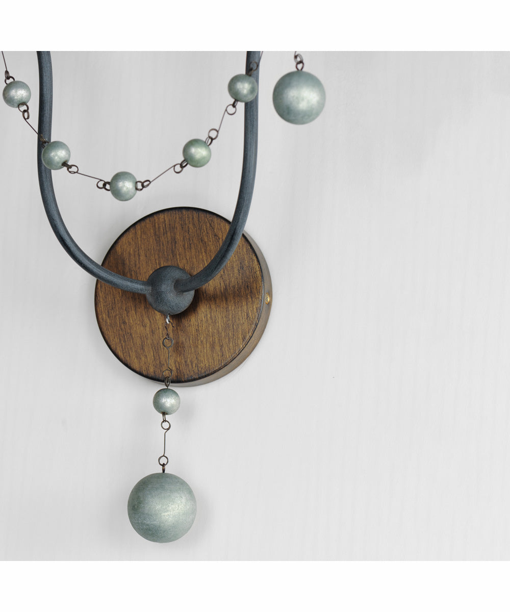 Formosa 2-Light Wall Sconce Golden Noir