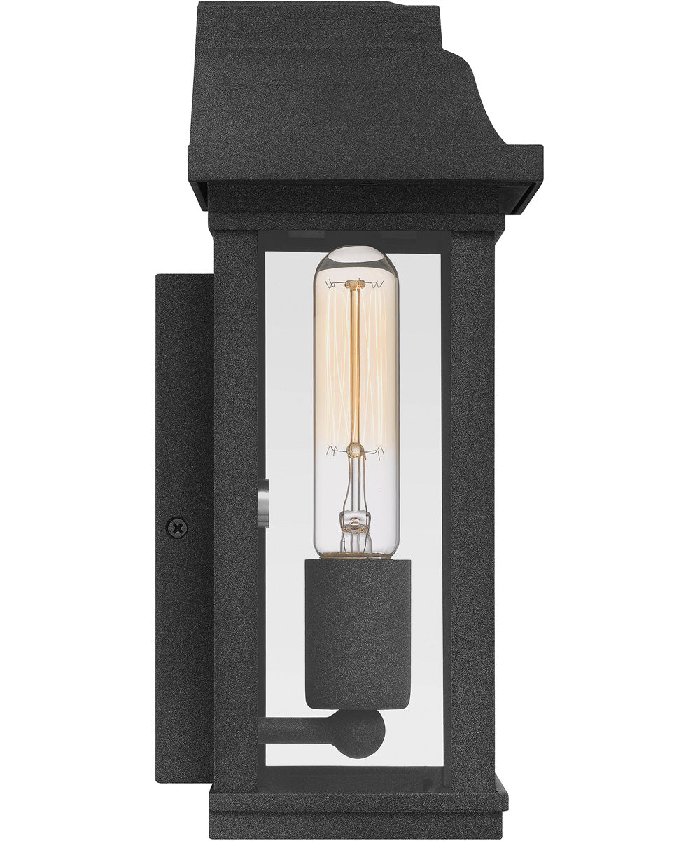 Berkley Small 1-light Outdoor Wall Light  Coastal Armour Aluminum Mottled Black