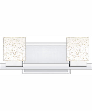 Zola Medium Bath Light Polished Chrome