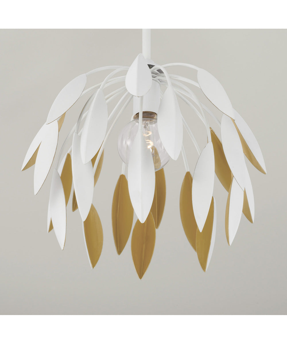 Margeaux 1-Light Pendant Matte White