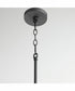 Tribute 1-light Pendant Matte Black