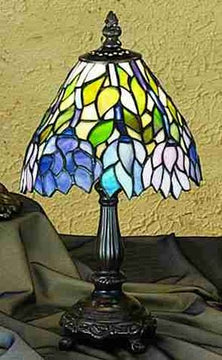 14"H Wisteria Accent Lamp