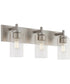 Fallstaff 3-light Bath Vanity Light Satin Nickel
