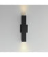Culvert 15 inch LED Outdoor Sconce Black