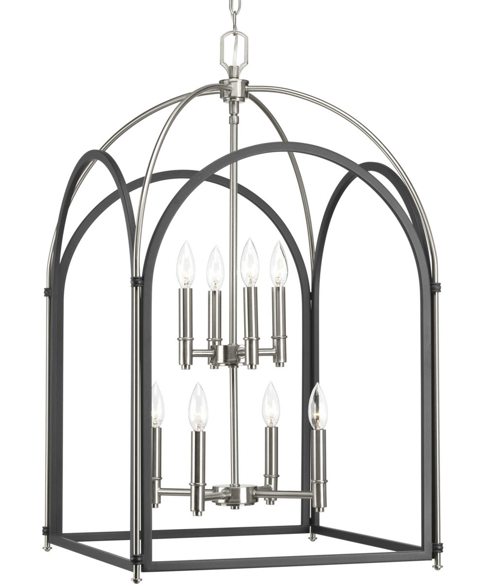 Westfall 8-Light Largel Foyer Pendant Graphite