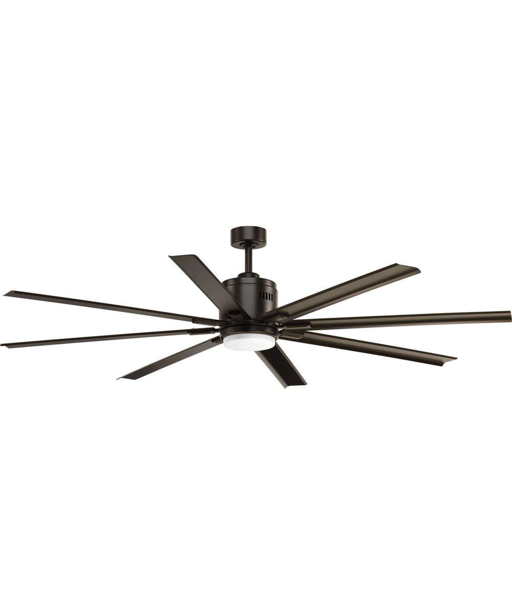 Vast 72" 18W LED Indoor/Outdoor 8-Blade Fan Antique Bronze