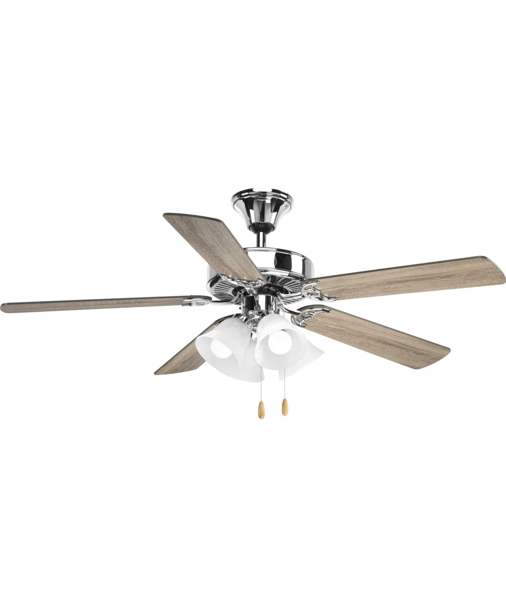 AirPro 52" 5-Blade Ceiling Fan Polished Chrome