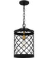 Calais Small 1-light Mini Pendant Earth Black