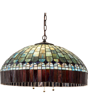 22" Wide Tiffany Candice Pendant