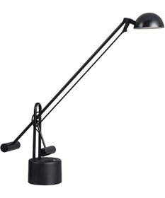 25"H Halotech LED Desk Lamp Black