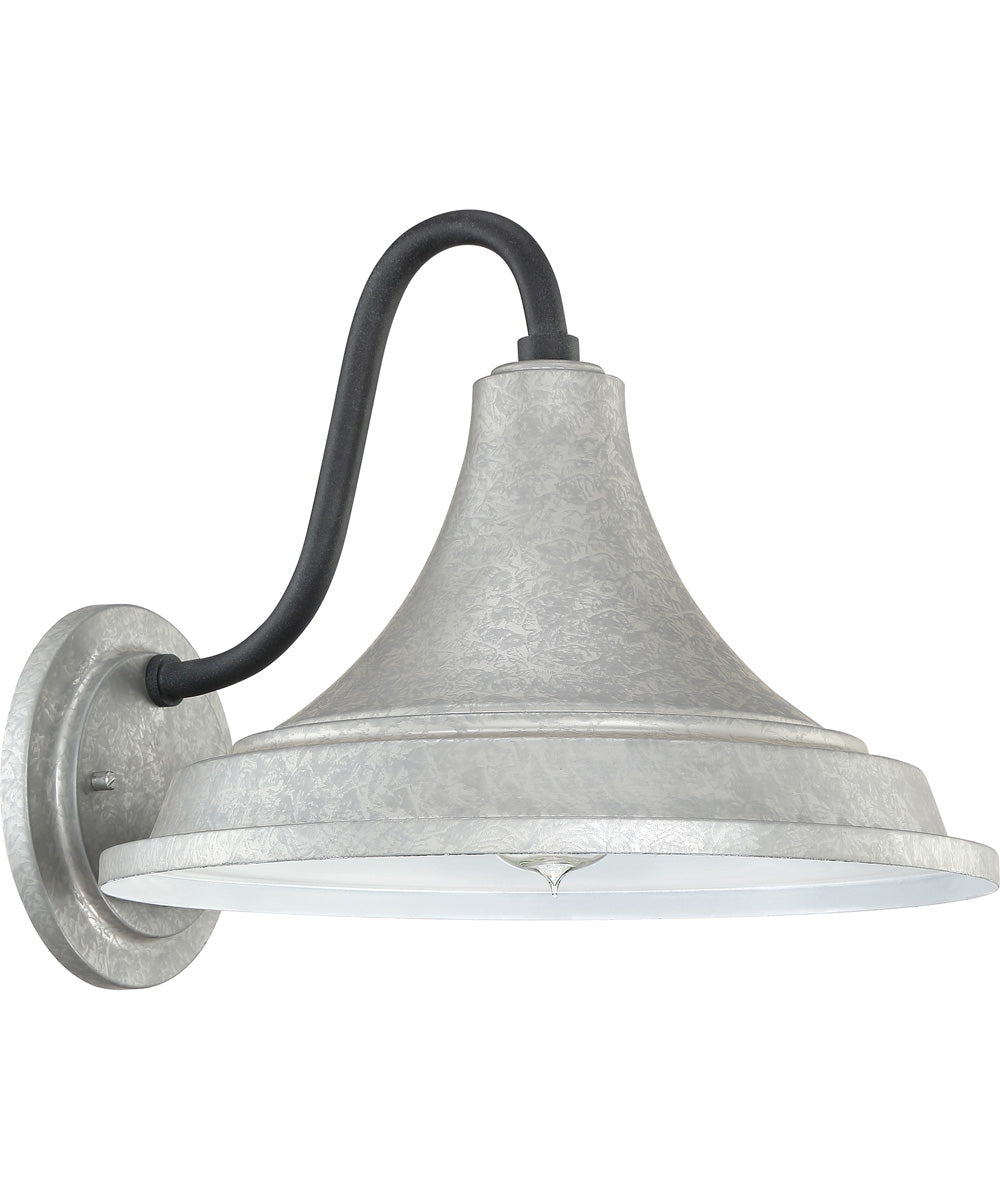 Oceanfront Large 1-light Outdoor Wall Light Galvanized