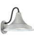 Oceanfront Large 1-light Outdoor Wall Light Galvanized